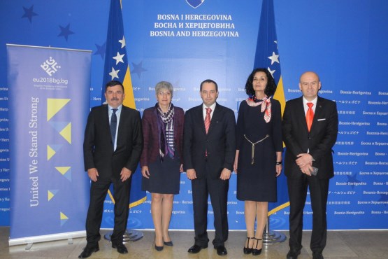 Članovi Zajedničke komisije za evropske integracije PSBiH razgovarali sa direktorom Direkcije za jugoistočnu Evropu u Ministarstvu vanjskih poslova Republike Bugarske